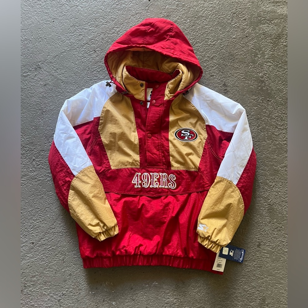 49ers Starter Jacket XL New